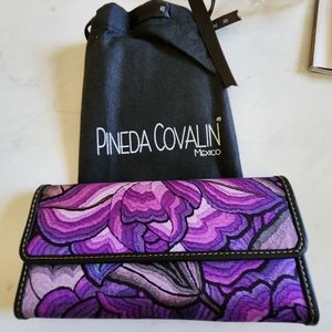 Pineda Covalin Istmo wallet. Purple. Brand new.
